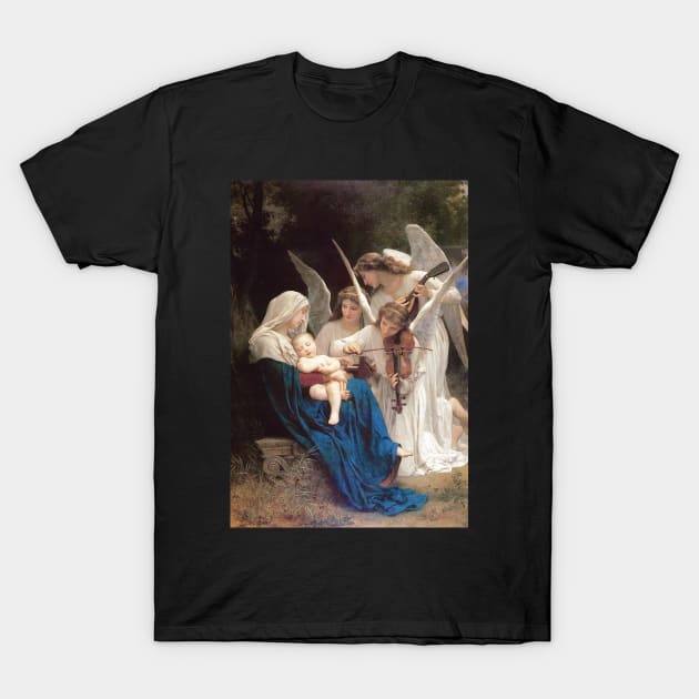 Virgin Mary Our Lady & Jesus Angel Archangel & Cherubims 103 T-Shirt by hispanicworld